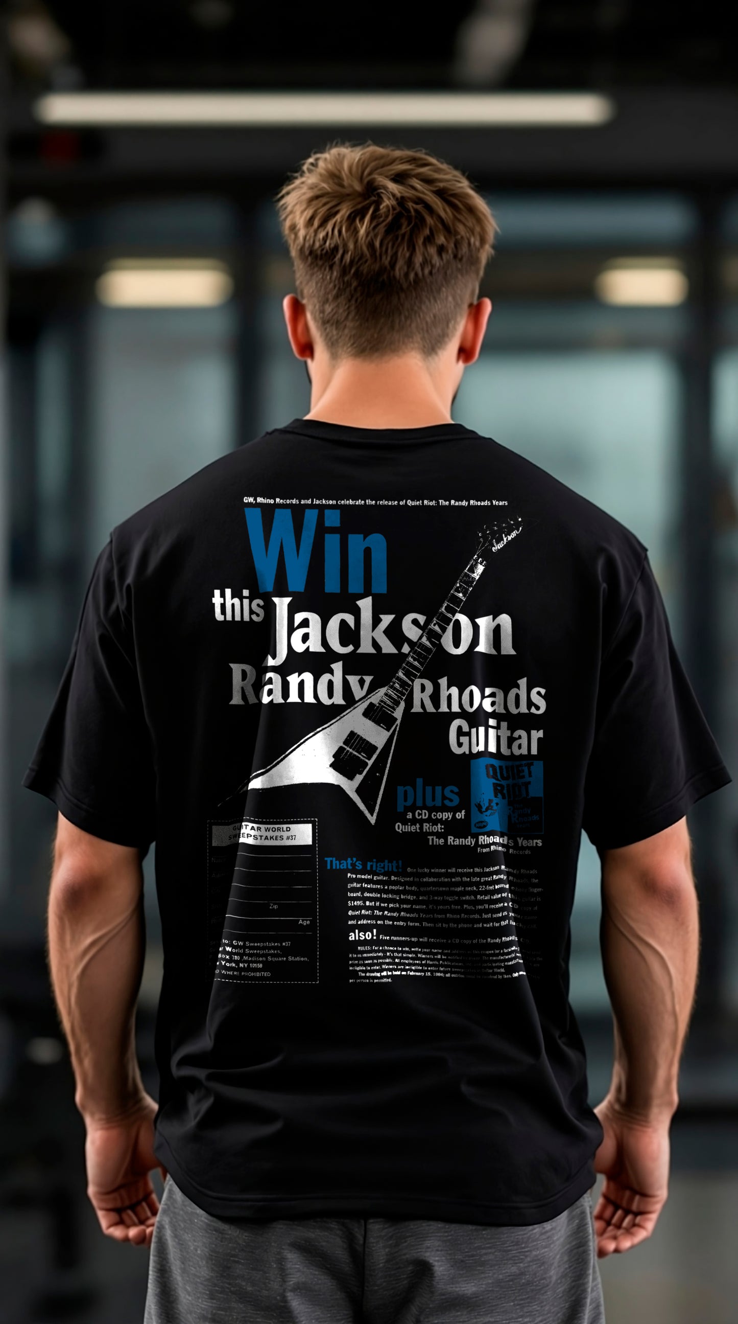 Playera Oversize Jackson