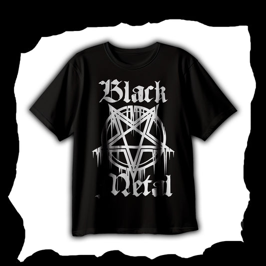 Playera Black Metal
